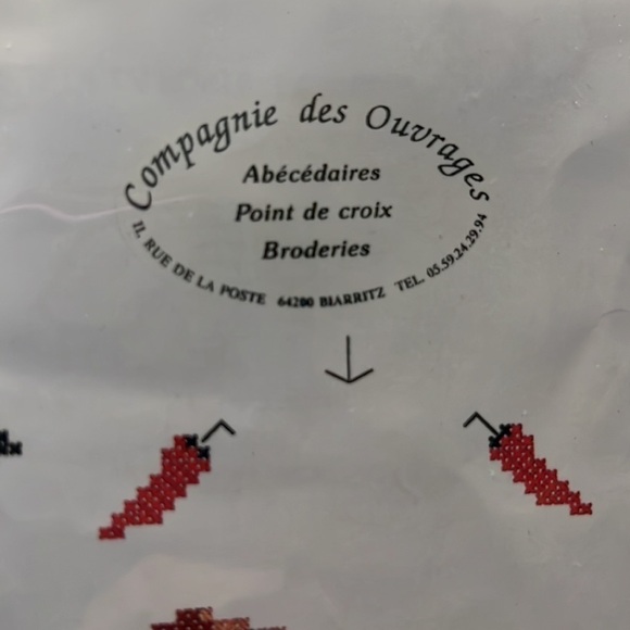 Vintage Cottage Alphabet Sampler Counted Cross Stitch KIT French Compagnie NOS - Picture 6 of 6